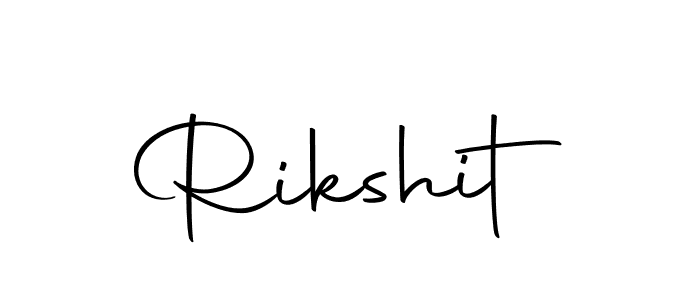 You should practise on your own different ways (Autography-DOLnW) to write your name (Rikshit) in signature. don't let someone else do it for you. Rikshit signature style 10 images and pictures png