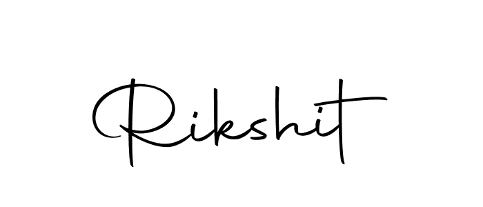 Also we have Rikshit name is the best signature style. Create professional handwritten signature collection using Autography-DOLnW autograph style. Rikshit signature style 10 images and pictures png