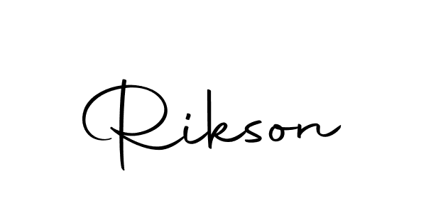 Here are the top 10 professional signature styles for the name Rikson. These are the best autograph styles you can use for your name. Rikson signature style 10 images and pictures png