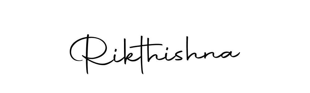 The best way (Autography-DOLnW) to make a short signature is to pick only two or three words in your name. The name Rikthishna include a total of six letters. For converting this name. Rikthishna signature style 10 images and pictures png
