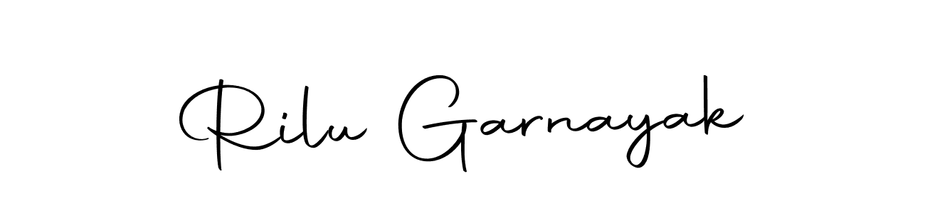 You can use this online signature creator to create a handwritten signature for the name Rilu Garnayak. This is the best online autograph maker. Rilu Garnayak signature style 10 images and pictures png