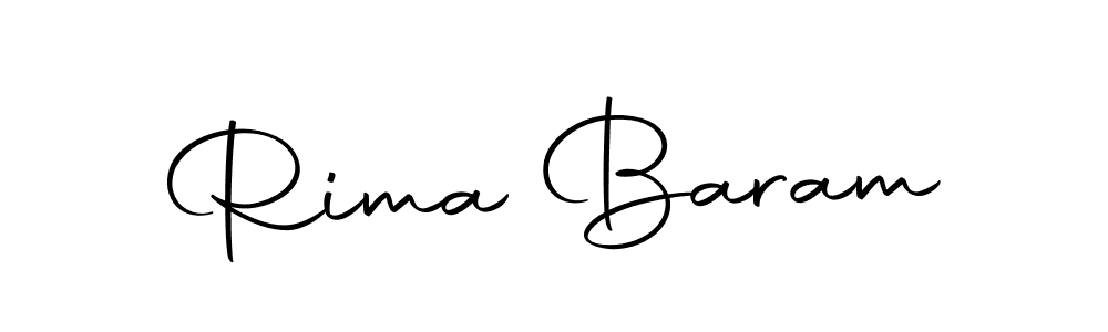 Rima Baram stylish signature style. Best Handwritten Sign (Autography-DOLnW) for my name. Handwritten Signature Collection Ideas for my name Rima Baram. Rima Baram signature style 10 images and pictures png