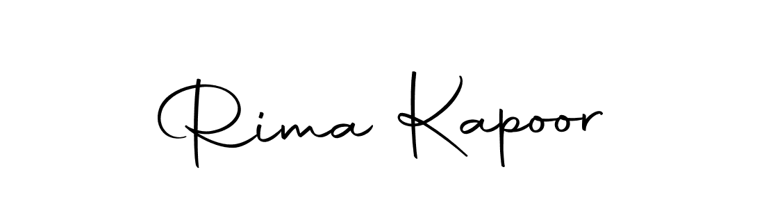 You can use this online signature creator to create a handwritten signature for the name Rima Kapoor. This is the best online autograph maker. Rima Kapoor signature style 10 images and pictures png