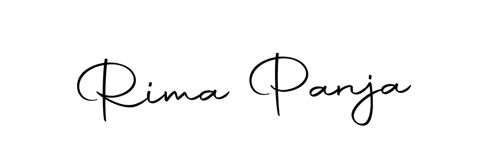 Create a beautiful signature design for name Rima Panja. With this signature (Autography-DOLnW) fonts, you can make a handwritten signature for free. Rima Panja signature style 10 images and pictures png