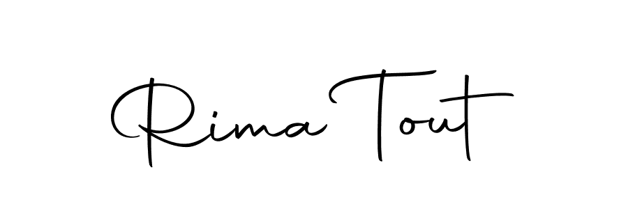 How to make Rima Tout signature? Autography-DOLnW is a professional autograph style. Create handwritten signature for Rima Tout name. Rima Tout signature style 10 images and pictures png