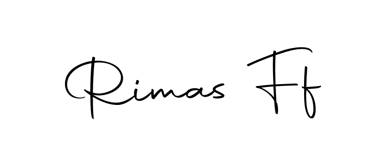 How to make Rimas Ff signature? Autography-DOLnW is a professional autograph style. Create handwritten signature for Rimas Ff name. Rimas Ff signature style 10 images and pictures png