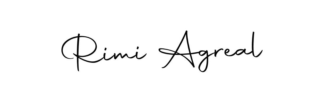 Make a beautiful signature design for name Rimi Agreal. With this signature (Autography-DOLnW) style, you can create a handwritten signature for free. Rimi Agreal signature style 10 images and pictures png