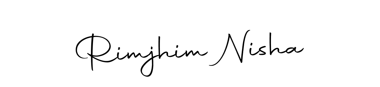 You can use this online signature creator to create a handwritten signature for the name Rimjhim Nisha. This is the best online autograph maker. Rimjhim Nisha signature style 10 images and pictures png