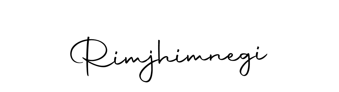 Design your own signature with our free online signature maker. With this signature software, you can create a handwritten (Autography-DOLnW) signature for name Rimjhimnegi. Rimjhimnegi signature style 10 images and pictures png