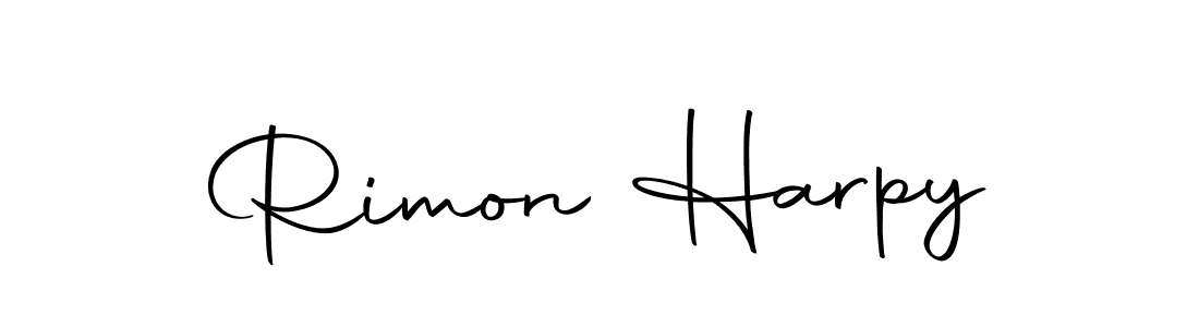 The best way (Autography-DOLnW) to make a short signature is to pick only two or three words in your name. The name Rimon Harpy include a total of six letters. For converting this name. Rimon Harpy signature style 10 images and pictures png