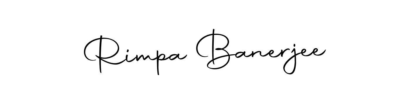 Use a signature maker to create a handwritten signature online. With this signature software, you can design (Autography-DOLnW) your own signature for name Rimpa Banerjee. Rimpa Banerjee signature style 10 images and pictures png