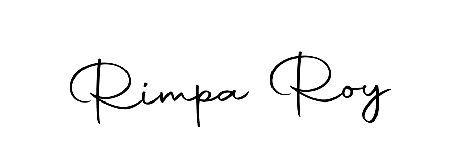 Create a beautiful signature design for name Rimpa Roy. With this signature (Autography-DOLnW) fonts, you can make a handwritten signature for free. Rimpa Roy signature style 10 images and pictures png