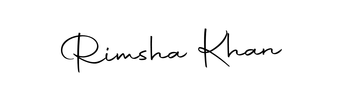 Make a short Rimsha Khan signature style. Manage your documents anywhere anytime using Autography-DOLnW. Create and add eSignatures, submit forms, share and send files easily. Rimsha Khan signature style 10 images and pictures png