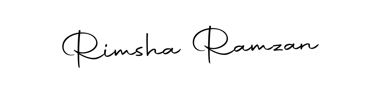 You can use this online signature creator to create a handwritten signature for the name Rimsha Ramzan. This is the best online autograph maker. Rimsha Ramzan signature style 10 images and pictures png