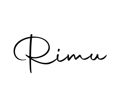 You should practise on your own different ways (Autography-DOLnW) to write your name (Rimu) in signature. don't let someone else do it for you. Rimu signature style 10 images and pictures png