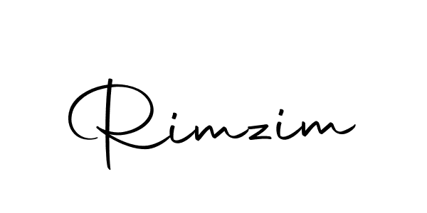 Use a signature maker to create a handwritten signature online. With this signature software, you can design (Autography-DOLnW) your own signature for name Rimzim. Rimzim signature style 10 images and pictures png