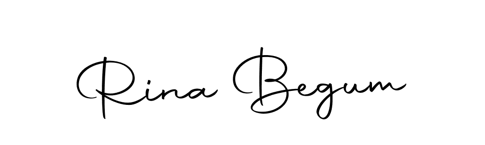 You should practise on your own different ways (Autography-DOLnW) to write your name (Rina Begum) in signature. don't let someone else do it for you. Rina Begum signature style 10 images and pictures png