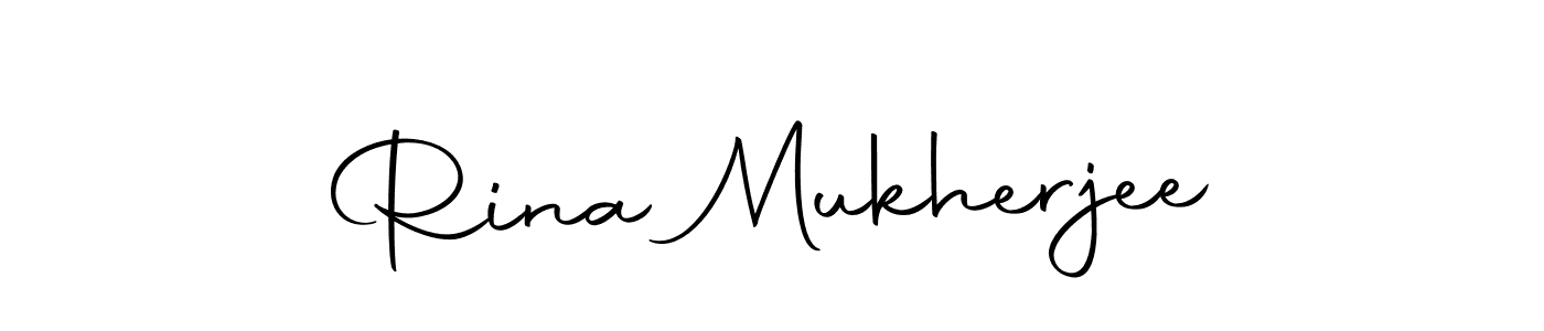 Also we have Rina Mukherjee name is the best signature style. Create professional handwritten signature collection using Autography-DOLnW autograph style. Rina Mukherjee signature style 10 images and pictures png