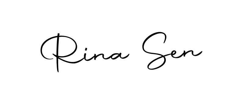 Use a signature maker to create a handwritten signature online. With this signature software, you can design (Autography-DOLnW) your own signature for name Rina Sen. Rina Sen signature style 10 images and pictures png