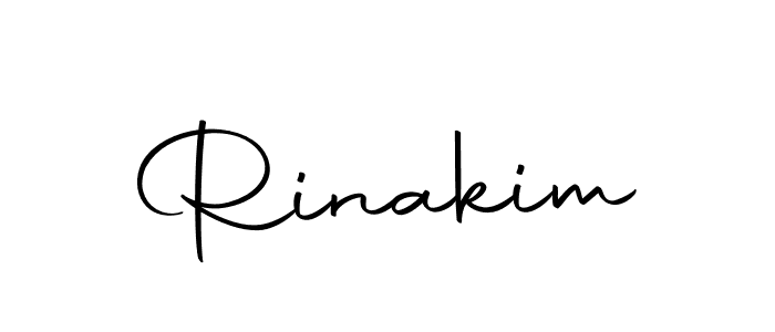 Make a beautiful signature design for name Rinakim. With this signature (Autography-DOLnW) style, you can create a handwritten signature for free. Rinakim signature style 10 images and pictures png