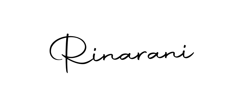 Use a signature maker to create a handwritten signature online. With this signature software, you can design (Autography-DOLnW) your own signature for name Rinarani. Rinarani signature style 10 images and pictures png