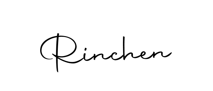 Make a beautiful signature design for name Rinchen. Use this online signature maker to create a handwritten signature for free. Rinchen signature style 10 images and pictures png