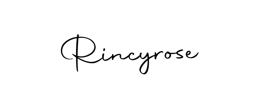 Make a beautiful signature design for name Rincyrose. Use this online signature maker to create a handwritten signature for free. Rincyrose signature style 10 images and pictures png