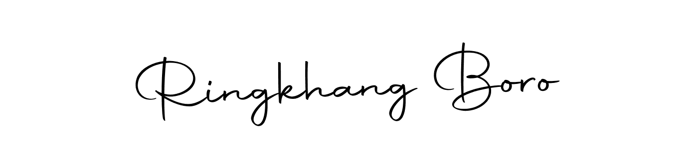 Use a signature maker to create a handwritten signature online. With this signature software, you can design (Autography-DOLnW) your own signature for name Ringkhang Boro. Ringkhang Boro signature style 10 images and pictures png