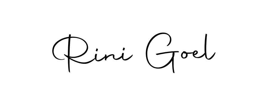 You can use this online signature creator to create a handwritten signature for the name Rini Goel. This is the best online autograph maker. Rini Goel signature style 10 images and pictures png