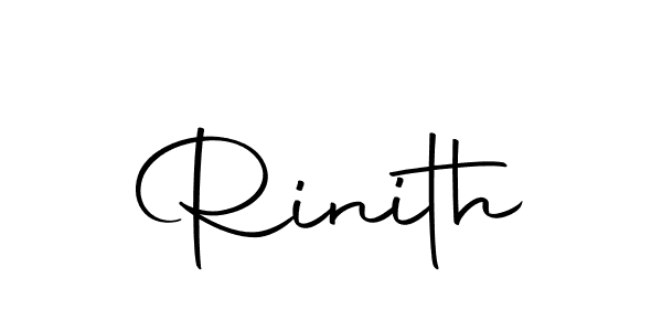 How to make Rinith signature? Autography-DOLnW is a professional autograph style. Create handwritten signature for Rinith name. Rinith signature style 10 images and pictures png