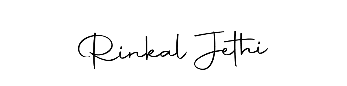 Similarly Autography-DOLnW is the best handwritten signature design. Signature creator online .You can use it as an online autograph creator for name Rinkal Jethi. Rinkal Jethi signature style 10 images and pictures png