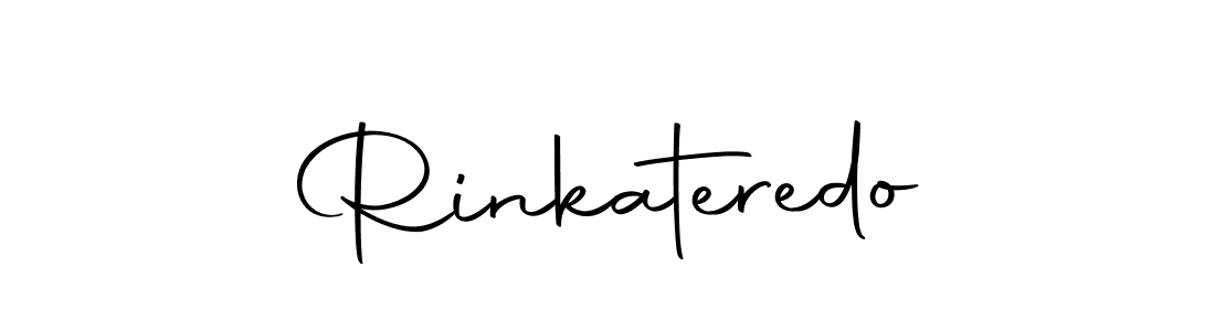 Create a beautiful signature design for name Rinkateredo. With this signature (Autography-DOLnW) fonts, you can make a handwritten signature for free. Rinkateredo signature style 10 images and pictures png