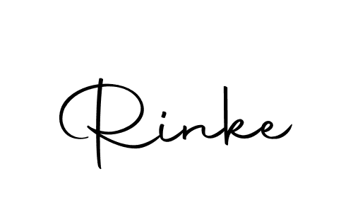 Make a beautiful signature design for name Rinke. With this signature (Autography-DOLnW) style, you can create a handwritten signature for free. Rinke signature style 10 images and pictures png