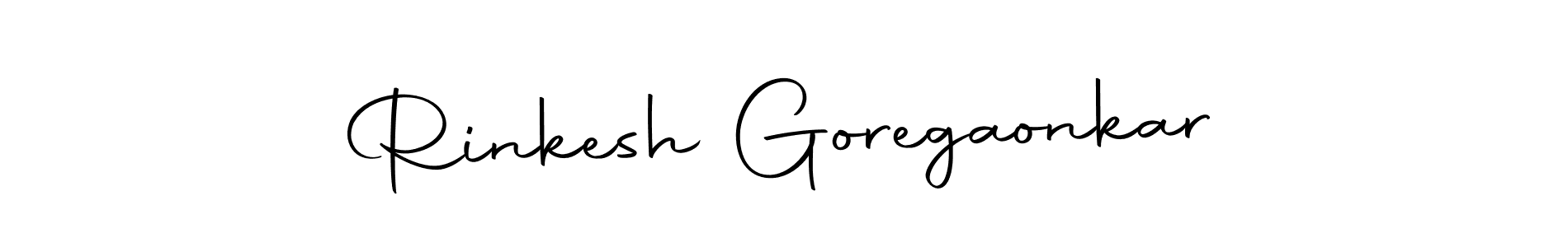 You should practise on your own different ways (Autography-DOLnW) to write your name (Rinkesh Goregaonkar) in signature. don't let someone else do it for you. Rinkesh Goregaonkar signature style 10 images and pictures png