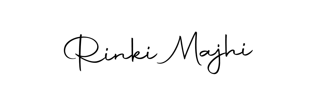 Create a beautiful signature design for name Rinki Majhi. With this signature (Autography-DOLnW) fonts, you can make a handwritten signature for free. Rinki Majhi signature style 10 images and pictures png