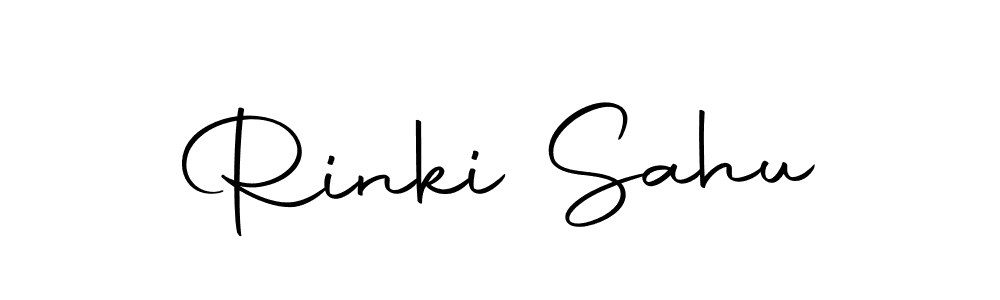 Rinki Sahu stylish signature style. Best Handwritten Sign (Autography-DOLnW) for my name. Handwritten Signature Collection Ideas for my name Rinki Sahu. Rinki Sahu signature style 10 images and pictures png