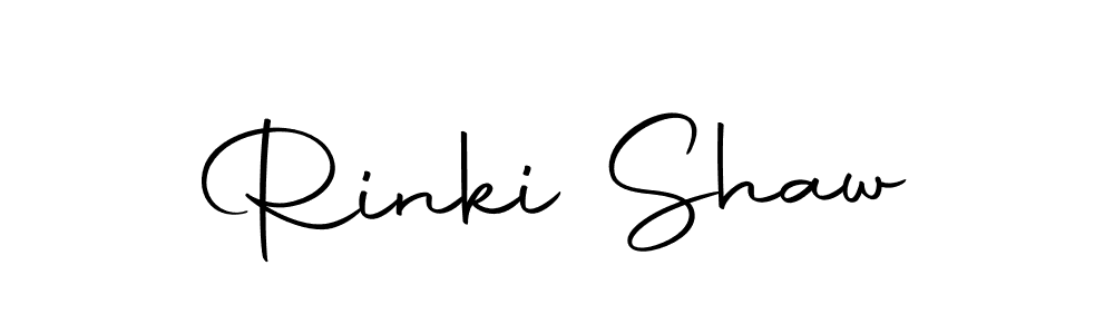 if you are searching for the best signature style for your name Rinki Shaw. so please give up your signature search. here we have designed multiple signature styles  using Autography-DOLnW. Rinki Shaw signature style 10 images and pictures png