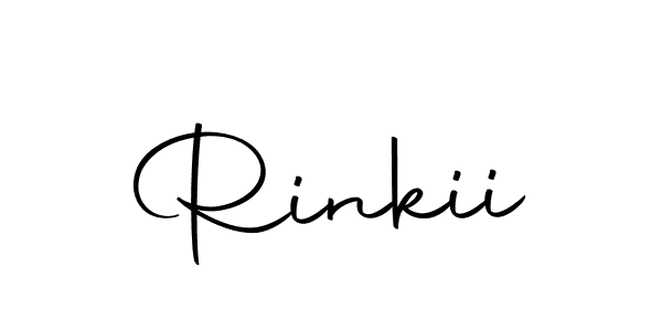 Make a beautiful signature design for name Rinkii. Use this online signature maker to create a handwritten signature for free. Rinkii signature style 10 images and pictures png