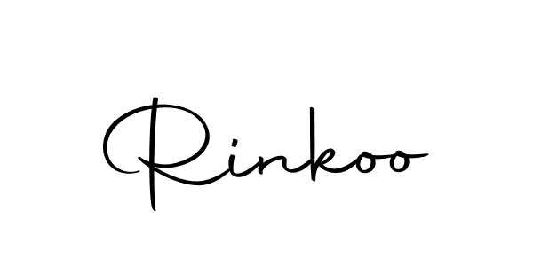 if you are searching for the best signature style for your name Rinkoo. so please give up your signature search. here we have designed multiple signature styles  using Autography-DOLnW. Rinkoo signature style 10 images and pictures png