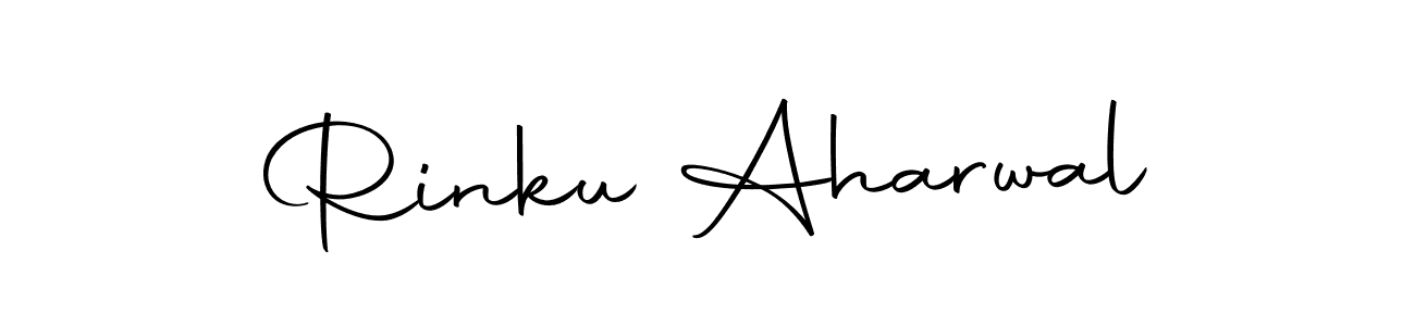 Rinku Aharwal stylish signature style. Best Handwritten Sign (Autography-DOLnW) for my name. Handwritten Signature Collection Ideas for my name Rinku Aharwal. Rinku Aharwal signature style 10 images and pictures png