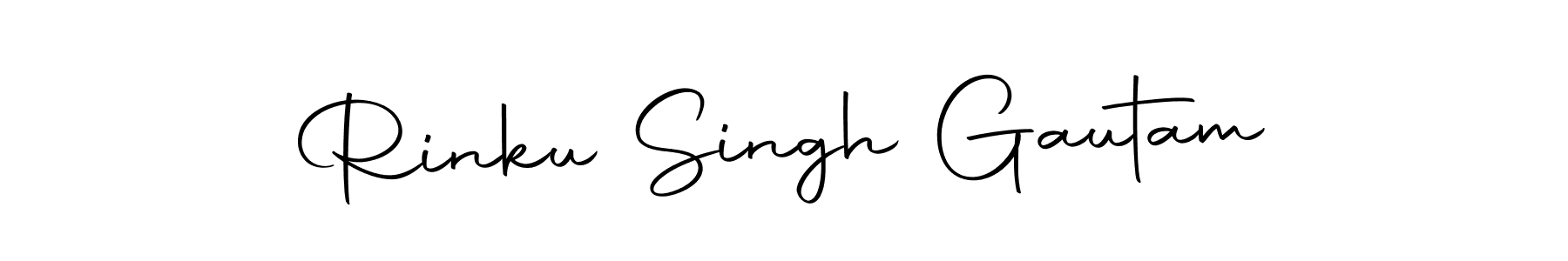 Make a beautiful signature design for name Rinku Singh Gautam. Use this online signature maker to create a handwritten signature for free. Rinku Singh Gautam signature style 10 images and pictures png