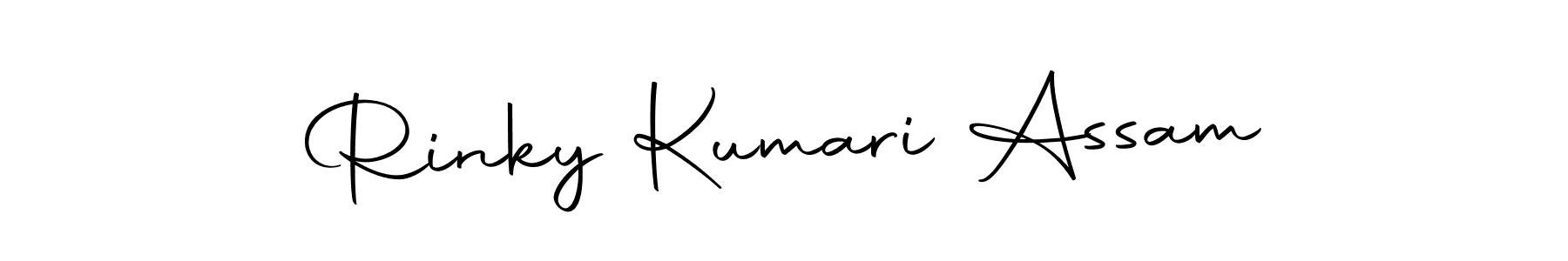Make a beautiful signature design for name Rinky Kumari Assam. With this signature (Autography-DOLnW) style, you can create a handwritten signature for free. Rinky Kumari Assam signature style 10 images and pictures png