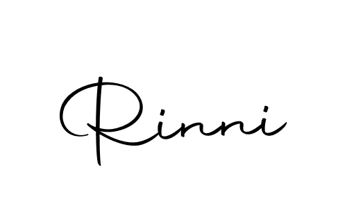 Rinni stylish signature style. Best Handwritten Sign (Autography-DOLnW) for my name. Handwritten Signature Collection Ideas for my name Rinni. Rinni signature style 10 images and pictures png