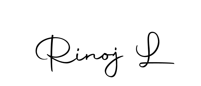 You can use this online signature creator to create a handwritten signature for the name Rinoj L. This is the best online autograph maker. Rinoj L signature style 10 images and pictures png