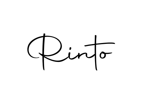 How to make Rinto signature? Autography-DOLnW is a professional autograph style. Create handwritten signature for Rinto name. Rinto signature style 10 images and pictures png
