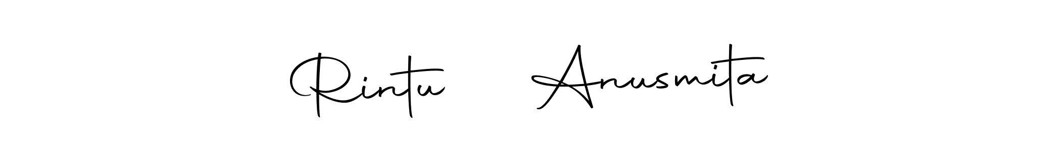 How to make Rintu ❤️ Anusmita signature? Autography-DOLnW is a professional autograph style. Create handwritten signature for Rintu ❤️ Anusmita name. Rintu ❤️ Anusmita signature style 10 images and pictures png