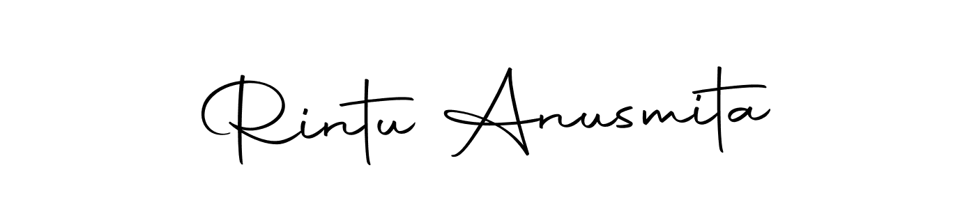 How to make Rintu Anusmita signature? Autography-DOLnW is a professional autograph style. Create handwritten signature for Rintu Anusmita name. Rintu Anusmita signature style 10 images and pictures png