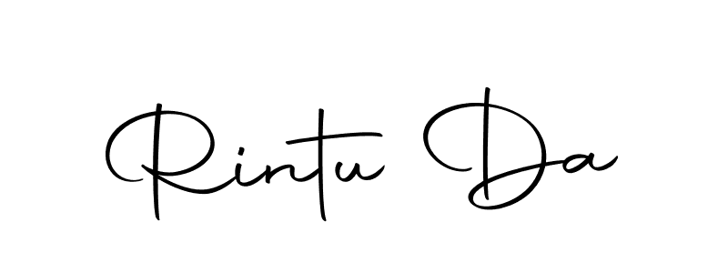 Similarly Autography-DOLnW is the best handwritten signature design. Signature creator online .You can use it as an online autograph creator for name Rintu Da. Rintu Da signature style 10 images and pictures png