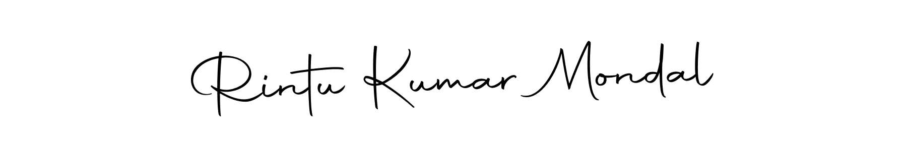 Also we have Rintu Kumar Mondal name is the best signature style. Create professional handwritten signature collection using Autography-DOLnW autograph style. Rintu Kumar Mondal signature style 10 images and pictures png