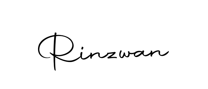 Use a signature maker to create a handwritten signature online. With this signature software, you can design (Autography-DOLnW) your own signature for name Rinzwan. Rinzwan signature style 10 images and pictures png